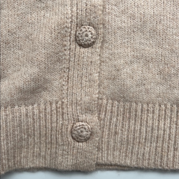 cupcakes & cashmere Beige Cardigan with Bows and Roses - Picture 11 of 12